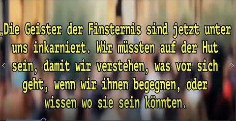 Rudolf Steiner vor 100 Jahren: Die Geister der Finsternis sind jetzt unter uns.