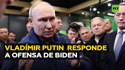 Putin reacciona a los insultos de Biden, que lo llamó "loco hijo de puta"