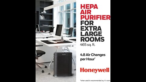 honeywell hpa300 hepa air purifier extra-large room (465 sq. ft)