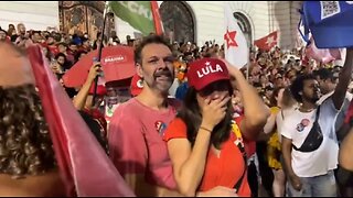 Lula supporters celebrate election victory in Rio de Janeiro