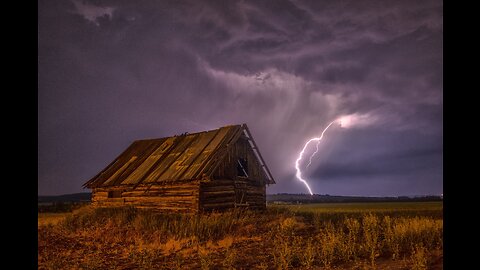 4 HOURS OF HEAVY THUNDERSTORM: Relaxing Rain & Thunder Sound for Insomnia