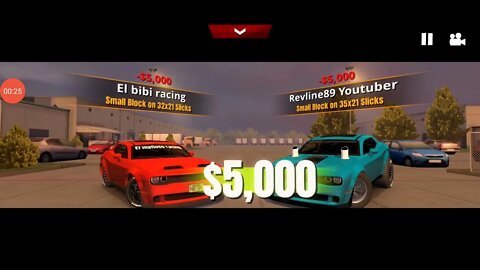 $5,000 Drag Race Big Blue VS El BiBi Racing