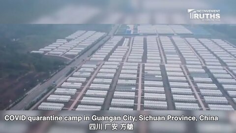 COVID Camp in Guang‘an City Sichuan Province, China 四川广安方艙集中營