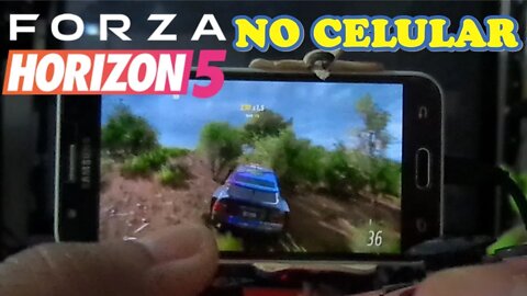 FORZA HORIZON 5 NO CELULAR SAMSUNG GALAXY J5