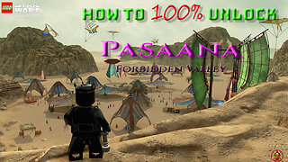 How to 100% Pasaana - Forbidden Valley LEGO: Starwars The Skywalker Saga