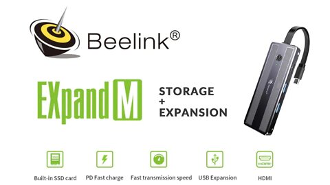 Beelink Expand M - No Ordinary Type C Hub - M.2 SSD