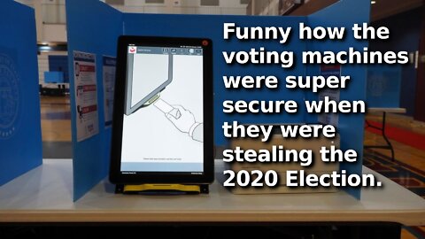 AP: Georgia Voting Machines Are Not Secure Heading into Midterms, But Definitely Were in 2020 🤔🤯