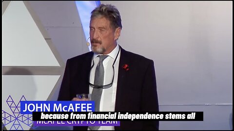 John McAfee's last appearance | Financial Independence