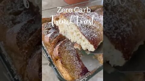 how to make french toast ?? Zero carb french toast #shorts