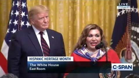 President Trump Celebrates Hispanic Americans At The White House