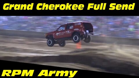 Modified Grand Cherokee Tough Truck Breaks Down