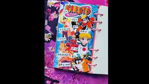 ASMR | SCRAPBOOKING | NARUTO UZUMAKI