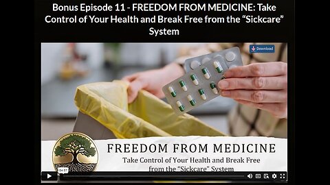 HGR- Ep 11 BONUS-2: Take Control of Your Health and Break Free from the “Sickcare” System