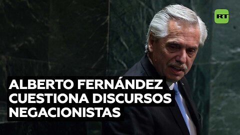 Fernández: "Me parecen tremendos los discursos negacionistas sobre las atrocidades de la dictadura"