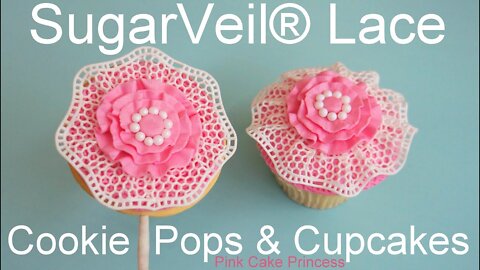 Copycat Recipes SugarVeil® Icing Edible Lace Wedding Cookie Pops & Cupcakes how-to Cook Recipes fo