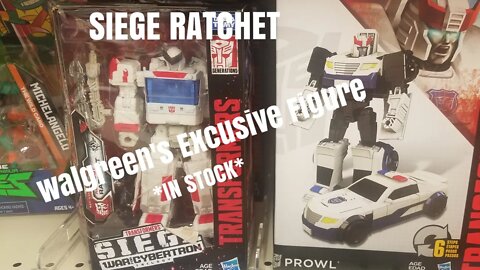 Siege DELUXE RATCHET Transformers War For Cybertron *WALGREEN'S EXCLUSIVE* New Toy Sighting