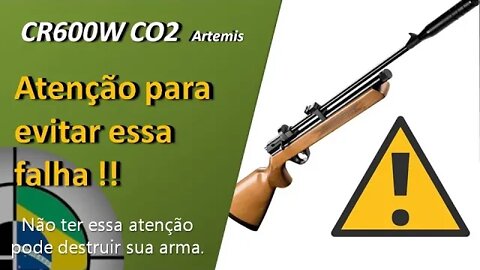 PCP Artemis CR600W CO2 - Cuidado! Possível Falha Catastrófica [Atenção pode evitar danos sérios]