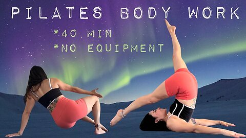 PILATES TOTAL BODY•FUN MOVES•NO EQUIPMENT 🔥