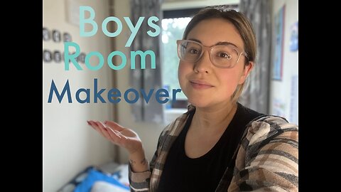 Boys Room Makeover Part 1