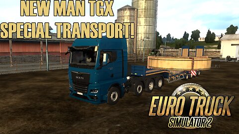 NEW MAN TGX - Gaming bear - SPECIAL TRANSPORT!!