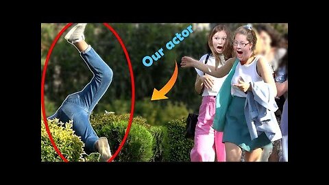 WOW YOU ARE SO PRETTY GIRLS" Crazy guy on street prank compilation