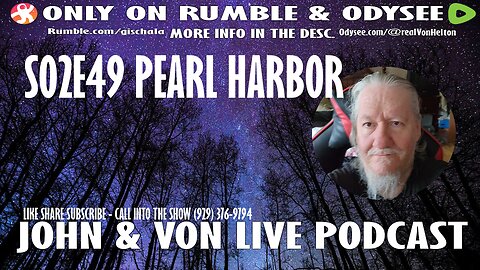 JOHN AND VON LIVE S02E49 PEARL HARBOR