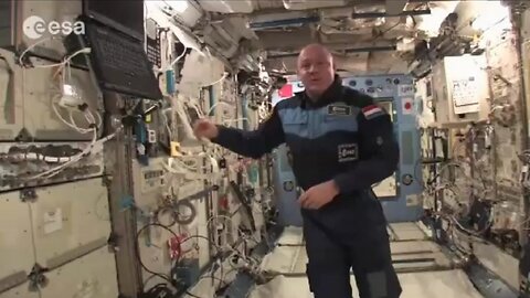 Astronauts Caught Dropping Objects Aboard "Zero Gravity ISS"