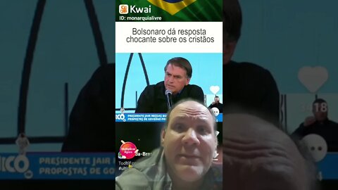 Bolsonaro dá uma resposta chocante sobre os cristãos se Lula ganhar