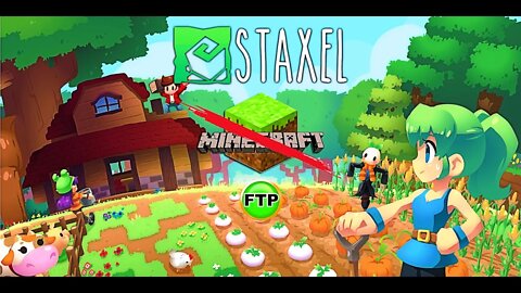 💐 СИМУЛЯТОР ФЕРМЫ В МАЙНКРАФТ СТИЛЕ ► Staxel #FTP #MinecraftStyle