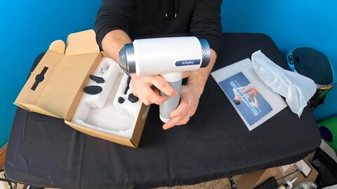 Unboxing: Massage Gun Deep Tissue, Percussion Muscle Massager Gun