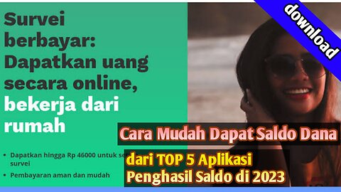 TOP 5 Aplikasi Penghasil Saldo di 2023, Dapat Saldo Dana mudah