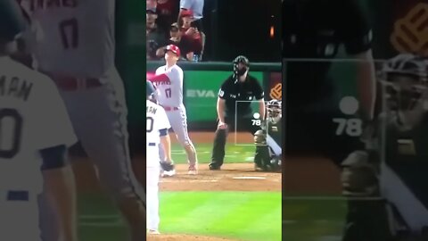 Shohei Ohtani’s front foot is Key 2 his swing!!! #shorts #shoheiohtani