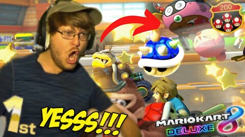 THE SPICIEST MARIO KART EPISODE IN HISTORY || Mario Kart 8 Deluxe (BOOSTER PASS 200CC)