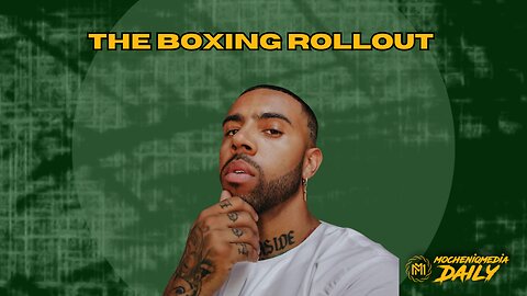 Vic Mensa Boxes At Rollout Album Party