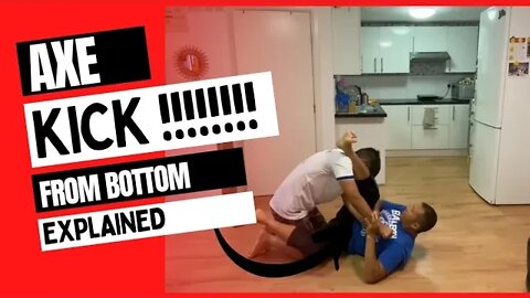 UFC Axe Kick From Bottom Explained !! #irenealdana #axekick