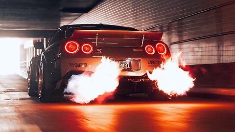 Flame Spitting R35 GTR