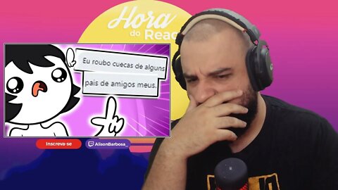 (REACT) LENDO SEGREDOS ESTRANHOS DOS INSCRITOS -@Saiko joga