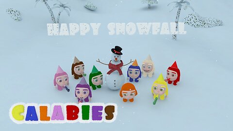 Snowman - رجل الثلج ⛄️| ❄️ Calabies kids Cartoon 😁 كرتون كلابيز للاطفال 😊