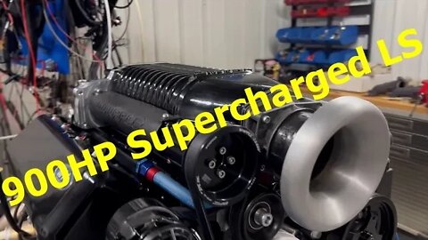 900hp+ LS Whipple Engine Dyno!!