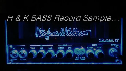 Hughes & Kettner Tubemeister 18 BASS Sample