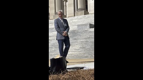 Dr Peter McCullough MD MPH at the Mississippi State Capitol Event