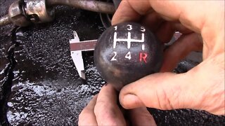 Replacing a Worn Gear Shift Knob, Part 3