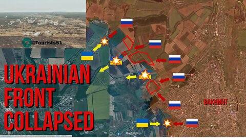 Russians Successfully Penetrated Ukrainian Defenses And Significantly Advanced North Of Bakhmut!