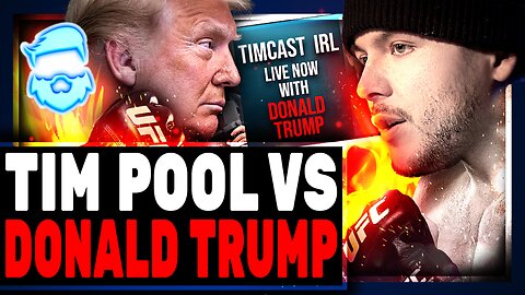 Tim Pool vs Donald Trump LIVE, Hot Mic Moment & Media MELTDOWN Over Comments Timcast IRL Livestream!