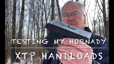 Range testing my Hornady XTP handloads, with the Keltec P3AT and P11 pistols