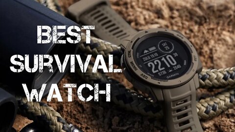 The Best SURVIVAL Watch : Garmin Tactical Instinct