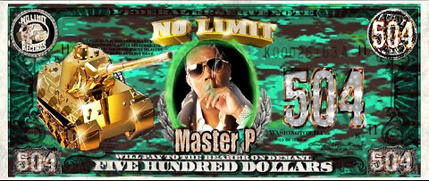 MASTER P ON $504 BILL