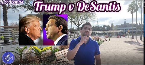 ON THE STREET - Trump vs DeSantis