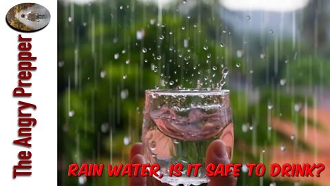 Rainwater, Is It Safe To Drink?