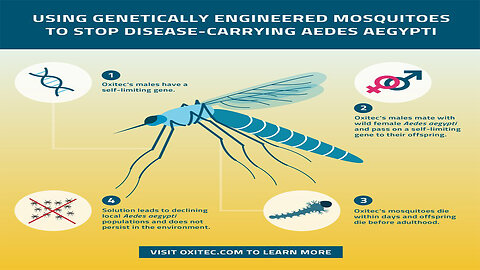 ARTIFICIAL MOSQUITOES-genetically modified mosquitoes in the US